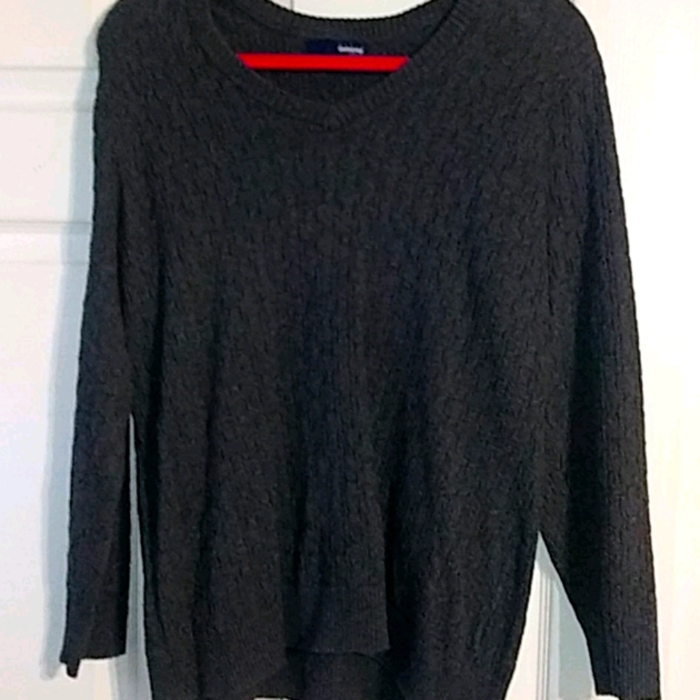 Gray sweater